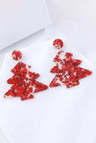 Christmas Tree Acrylic Earrings - Trendsi - Flyclothing LLC