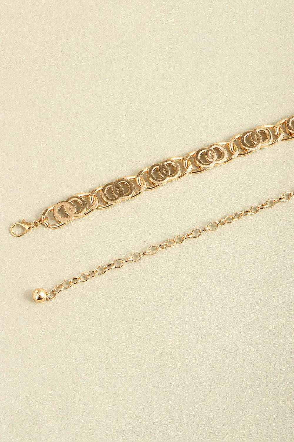 Alloy Lobster Clasp Belt - Trendsi - Flyclothing LLC