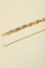 Alloy Lobster Clasp Belt - Trendsi - Flyclothing LLC