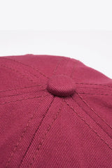 Embroidered Graphic Adjustable Baseball Cap - Trendsi - Flyclothing LLC