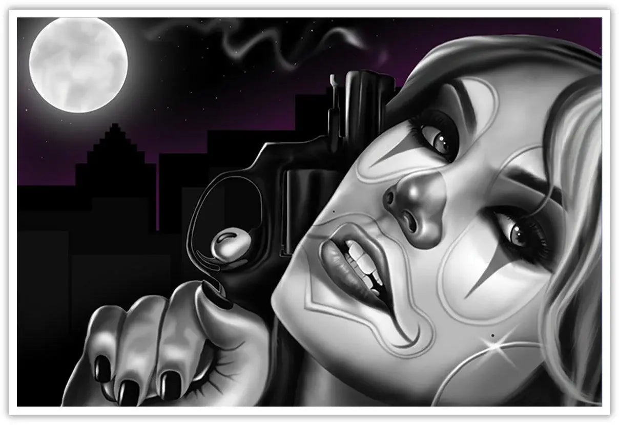 Charlie Medina 38 Reasons 12 x 18 Art Print - Charlie Medina - Flyclothing LLC