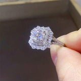 1 Carat Moissanite 925 Sterling Silver Ring - Trendsi