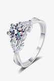 Come With Me 1 Carat Moissanite Ring - Trendsi