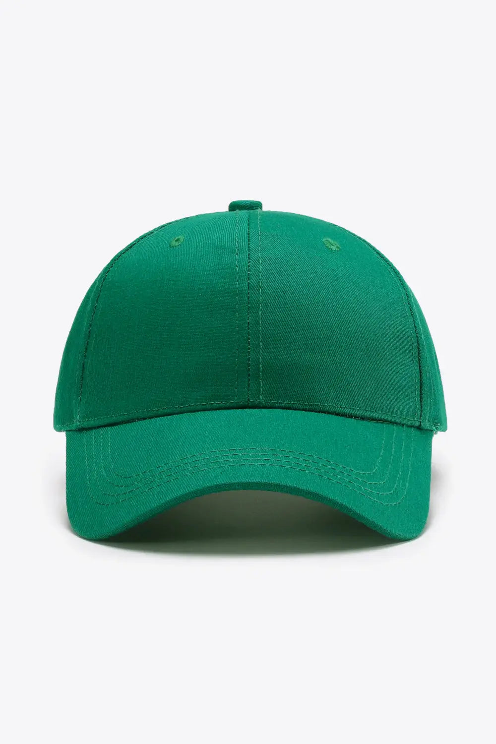 Plain Adjustable Cotton Baseball Cap - Trendsi - Flyclothing LLC