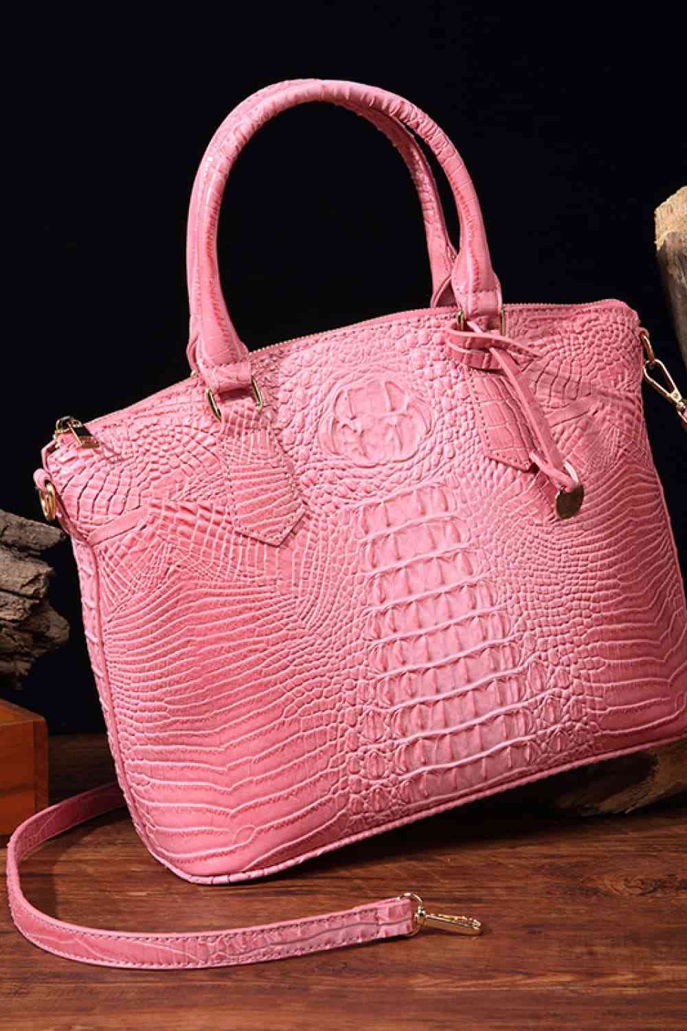 PU Leather Handbag - Trendsi - Flyclothing LLC