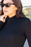 Basic Bae Full Size Mock Neck Long Sleeve Bodysuit - Trendsi - Flyclothing LLC