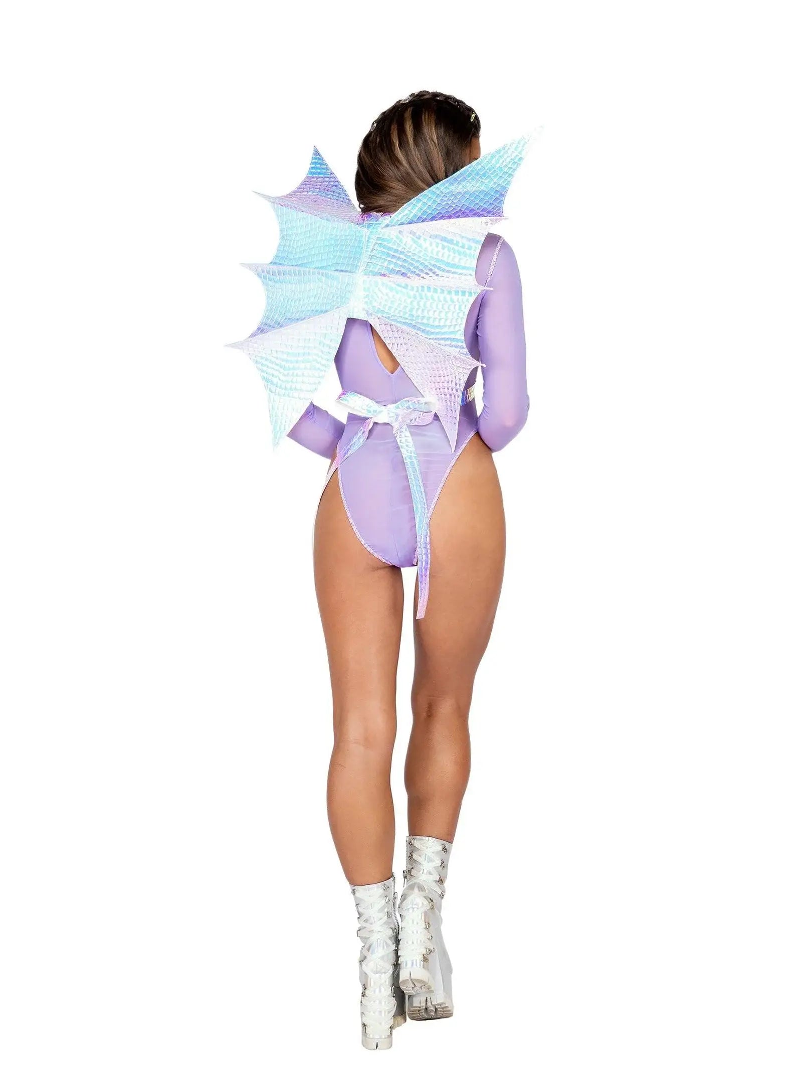 Roma Costume Dragon Metallic Criss Cross Wings - Roma Costume - Flyclothing LLC