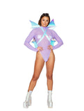 Roma Costume Dragon Metallic Criss Cross Wings - Roma Costume