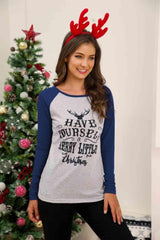 Full Size Graphic Long Sleeve T-Shirt - Trendsi