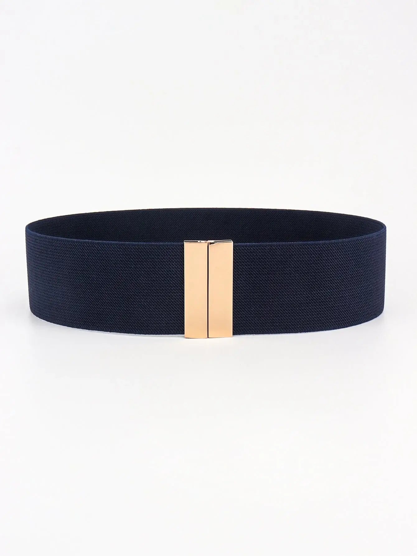 Alloy Buckle Elastic Belt - Trendsi - Flyclothing LLC