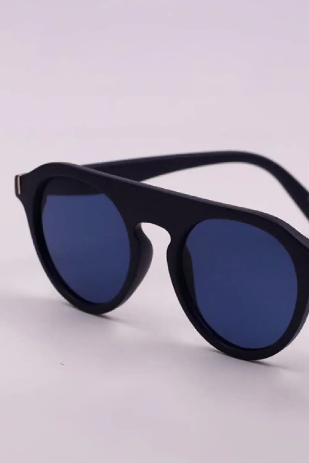 3-Piece Round Polycarbonate Full Rim Sunglasses - Trendsi - Flyclothing LLC