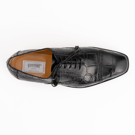 Ferrini USA Belly Alligator-3922 Men's Dress Shoes - Ferrini USA