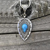 Geometric Alloy Pendant Necklace - Trendsi