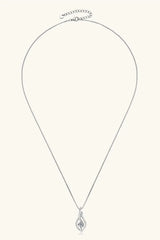 Moissanite 925 Sterling Silver Necklace - Trendsi - Flyclothing LLC