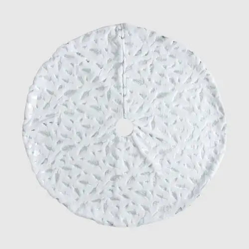 Feather Christmas Tree Skirt - Trendsi - Flyclothing LLC
