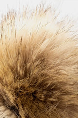 Leopard Pom-Pom Cuffed Beanie - Trendsi - Flyclothing LLC