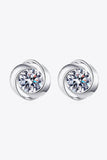 Feeling Fun Moissanite Stud Earrings - Trendsi
