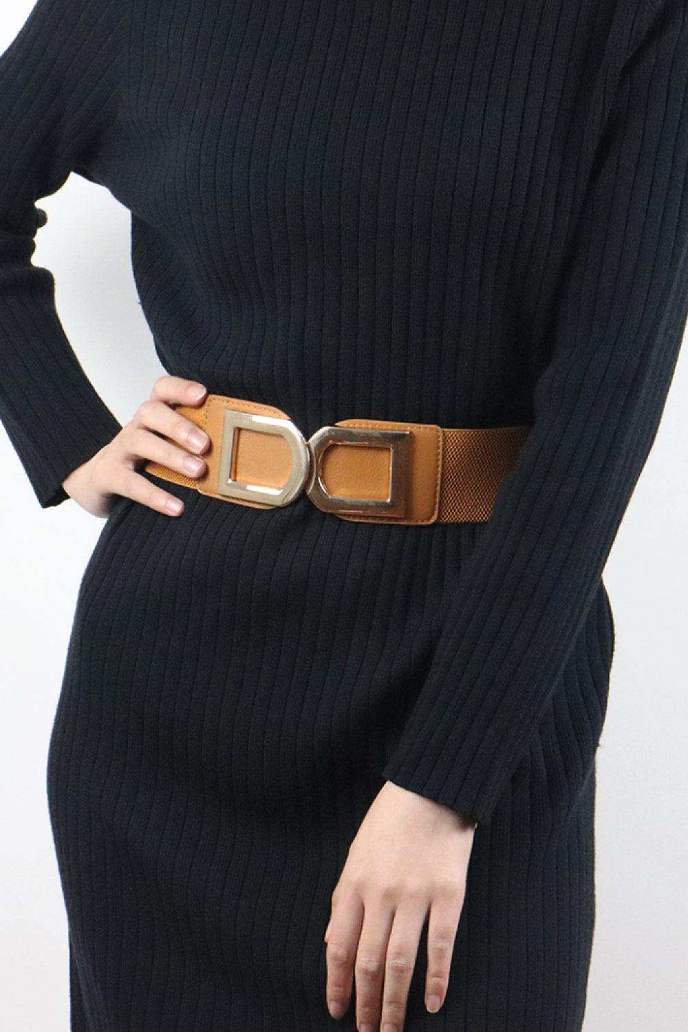 Double D Buckle PU Belt - Trendsi - Flyclothing LLC