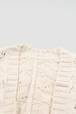 Plus Size Open Front Long Sleeve Cardigan - Trendsi - Flyclothing LLC