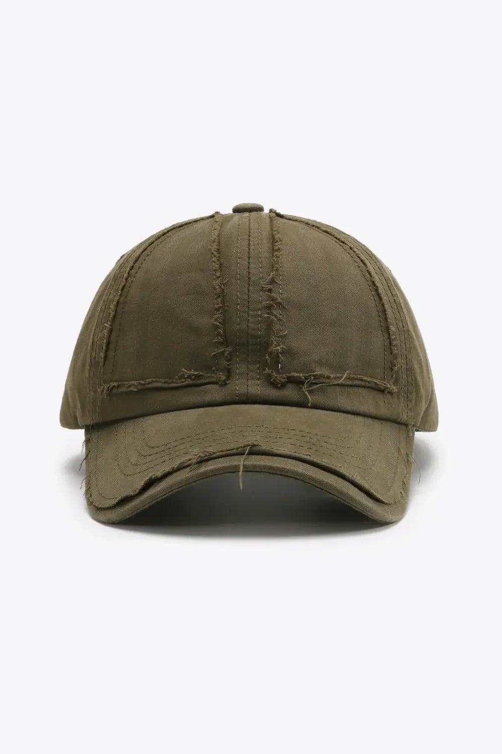 Distressed Adjustable Baseball Cap - Trendsi - Flyclothing LLC