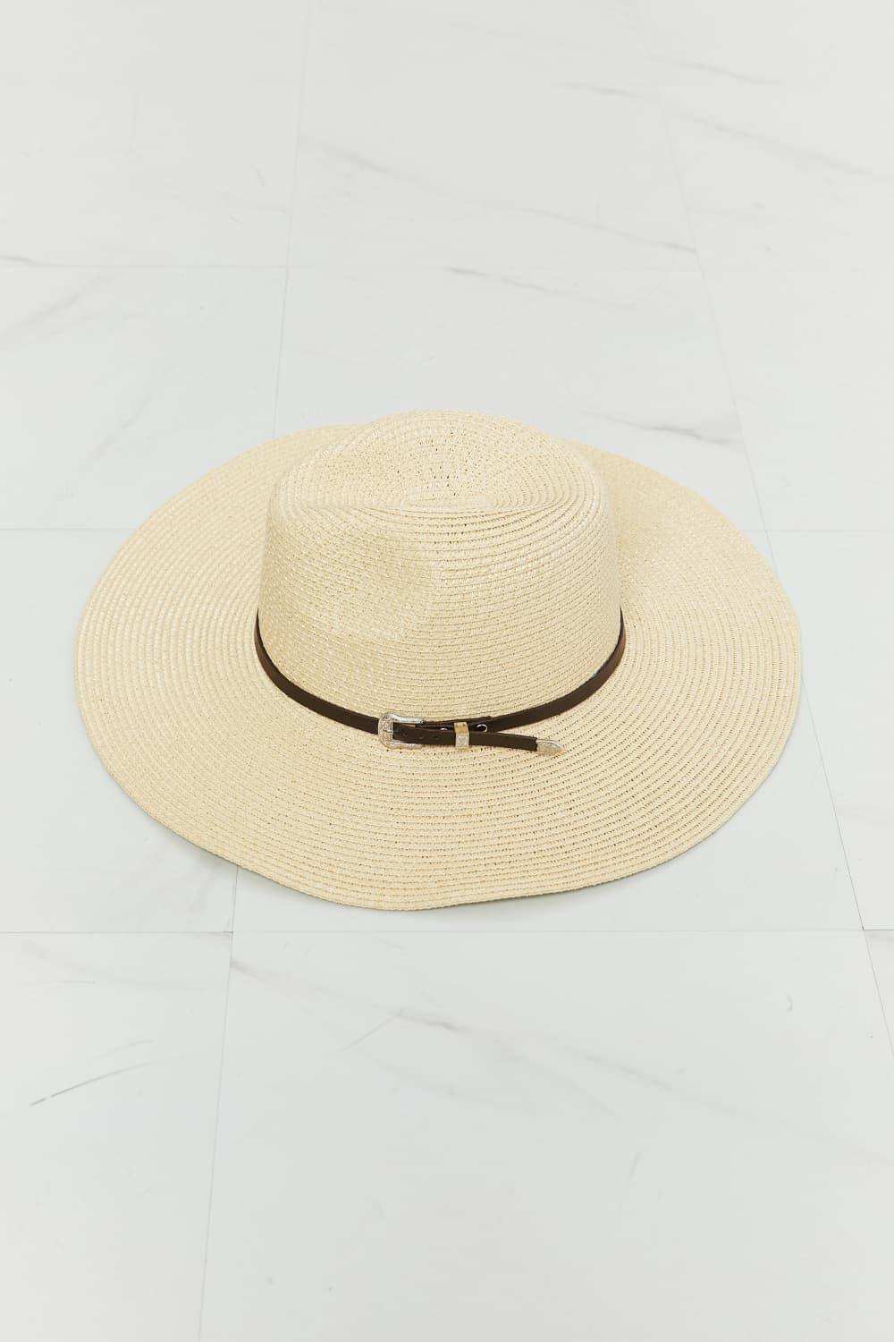 Fame Boho Summer Straw Fedora Hat - Trendsi - Flyclothing LLC