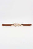 Zinc Alloy Buckle PU Leather Belt - Trendsi - Flyclothing LLC