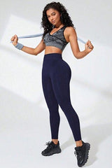 High Waist Active Leggings - Trendsi