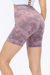 Wide Waistband Sports Shorts - Trendsi - Flyclothing LLC