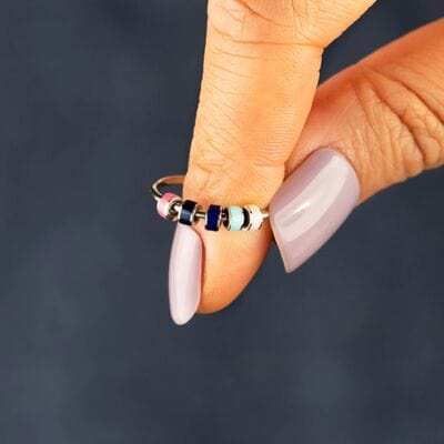 925 Sterling Silver Oil Drip Ring - Trendsi - Flyclothing LLC