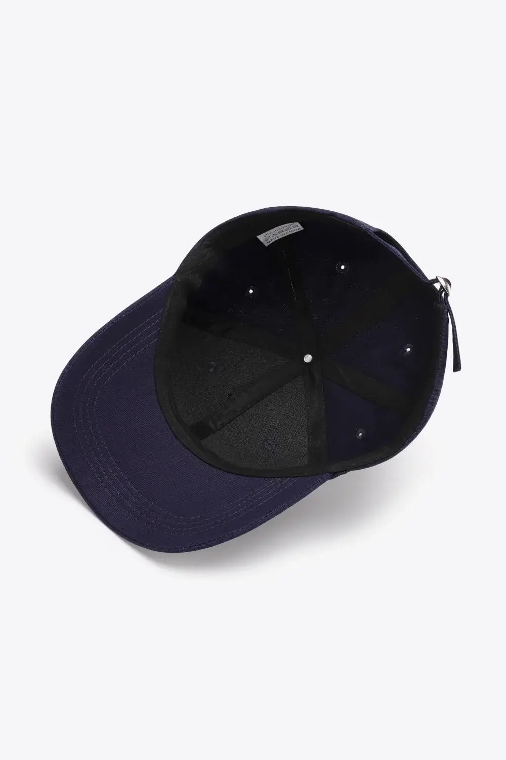 Plain Adjustable Cotton Baseball Cap - Trendsi - Flyclothing LLC