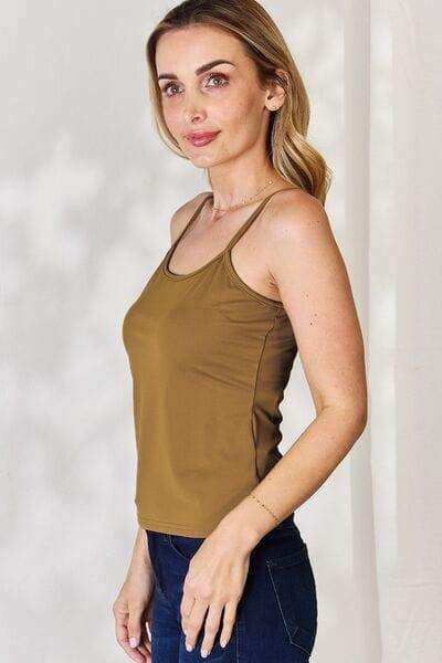 Basic Bae Full Size Round Neck Slim Cami - Trendsi - Flyclothing LLC