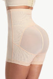 Full Size Hook-and-Eye Shaping Shorts - Trendsi