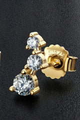 Your Way Moissanite Stud Earrings - Trendsi - Flyclothing LLC