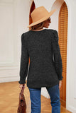 Square Neck Puff Sleeve Top - Trendsi - Flyclothing LLC