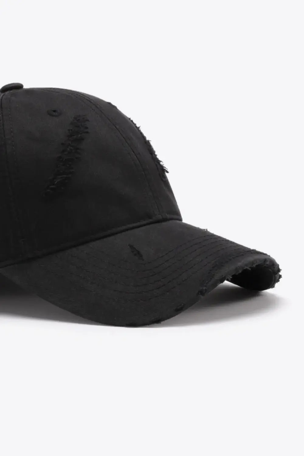 Distressed Adjustable Baseball Cap - Trendsi - Flyclothing LLC
