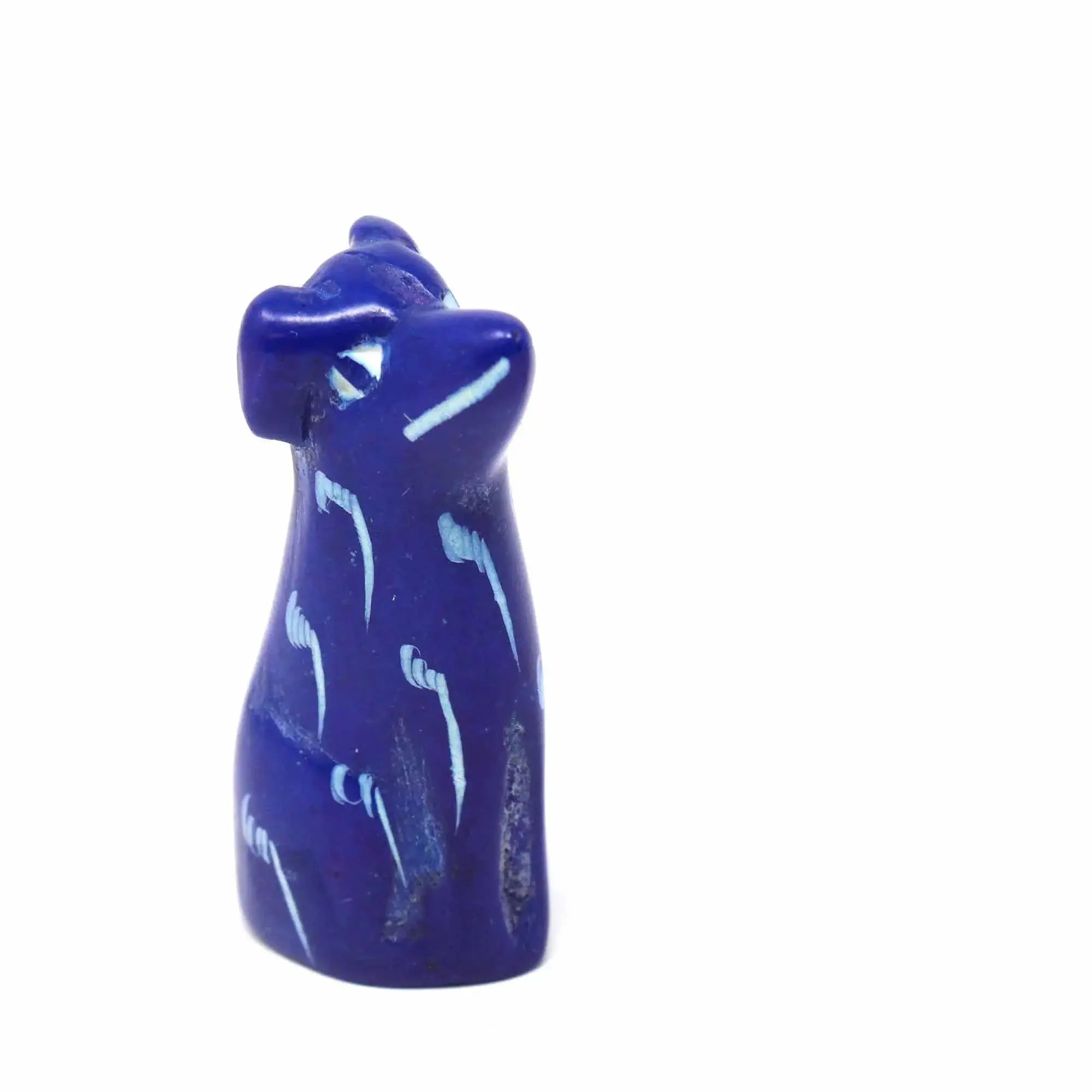 Soapstone Tiny Dogs - Assorted Pack of 5 Colors - SMOLArt - Flyclothing LLC