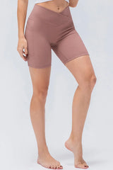 Slim Fit V-Waistband Sports Shorts - Trendsi - Flyclothing LLC