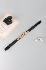 Zinc Alloy Buckle PU Leather Belt - Trendsi - Flyclothing LLC