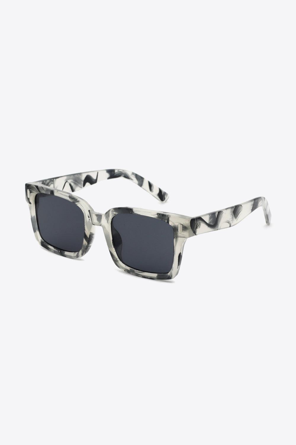 UV400 Polycarbonate Square Sunglasses - Flyclothing LLC