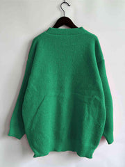 PINKY PROMISE Graphic Sweater - Trendsi