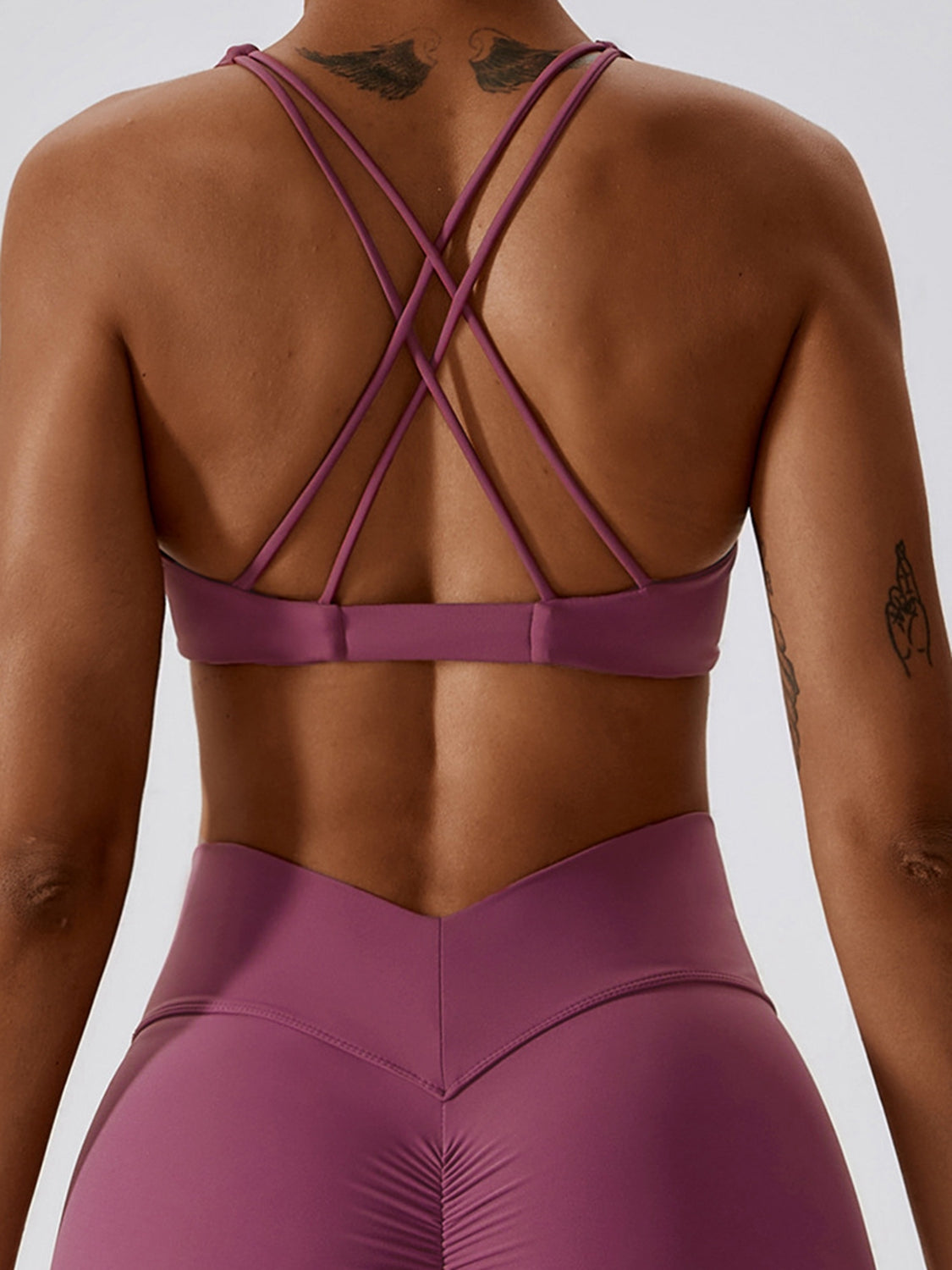 Yoga V-Neck Twisted Sleeveless Sports Bra – Flyclothing LLC