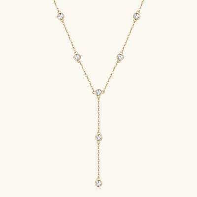 1.1 Carat Moissanite 925 Sterling Silver Necklace - Trendsi - Flyclothing LLC