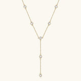 1.1 Carat Moissanite 925 Sterling Silver Necklace - Trendsi