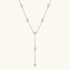 1.1 Carat Moissanite 925 Sterling Silver Necklace - Trendsi
