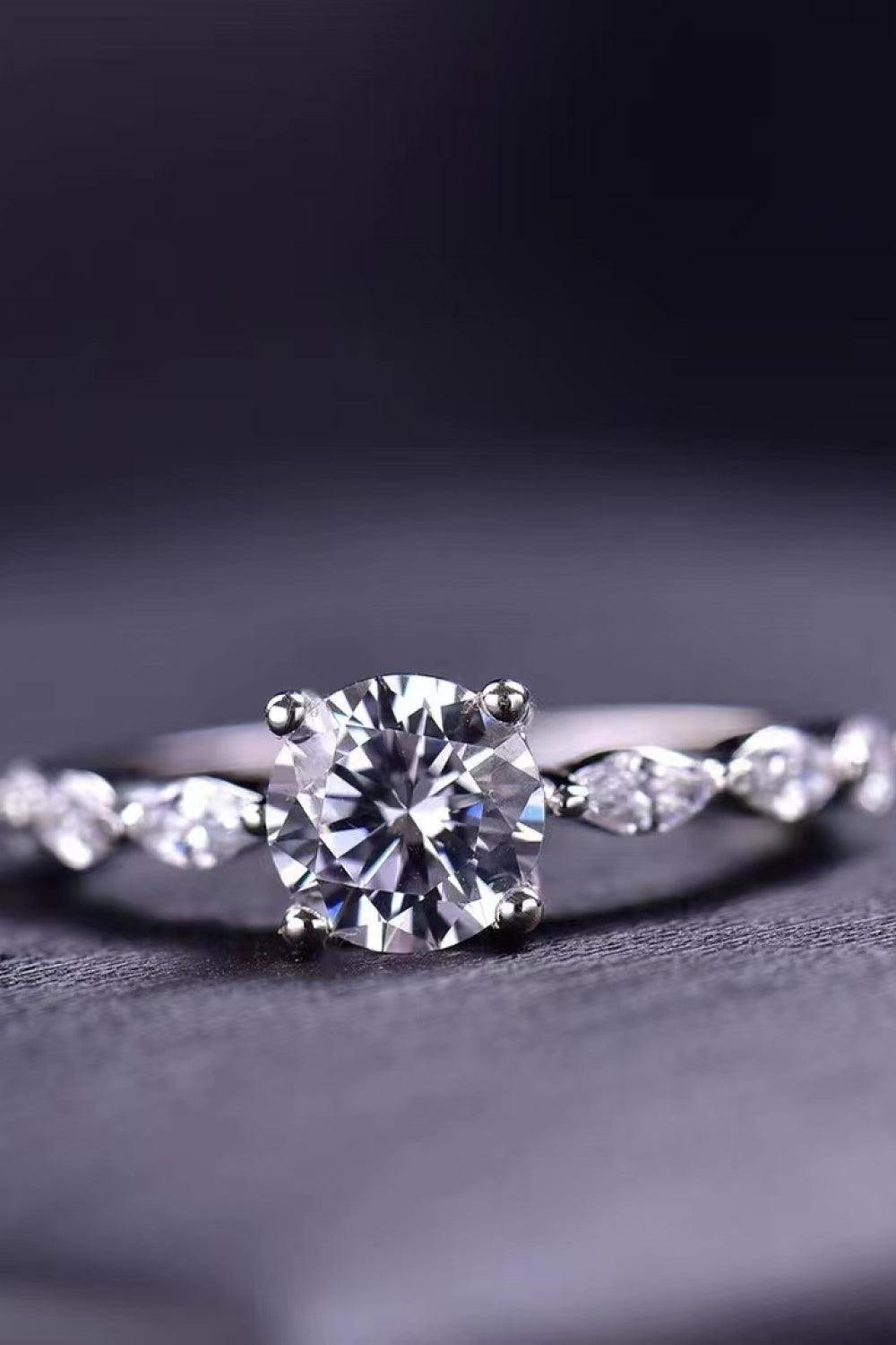 Now I See 1 Carat Moissanite Ring - Trendsi