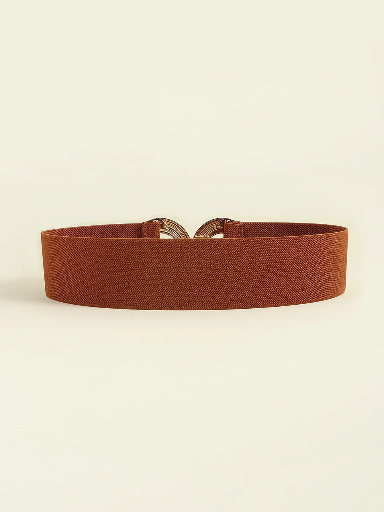 Geometric Buckle Elastic Wide Belt - Trendsi - Flyclothing LLC
