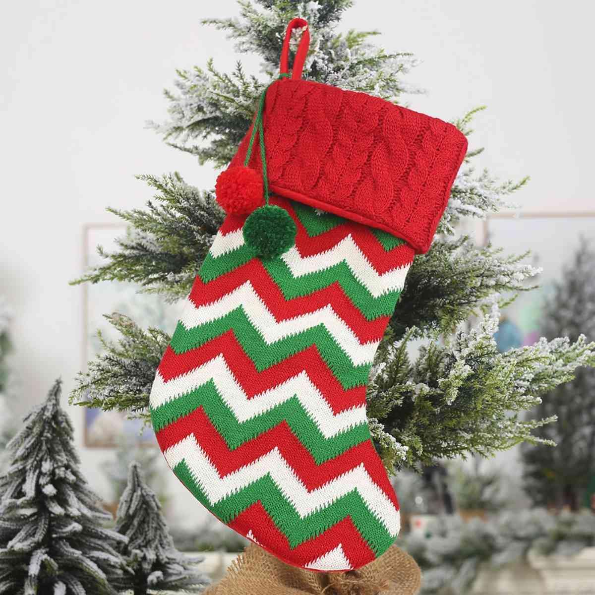 Christmas Stocking Hanging Widget - Trendsi