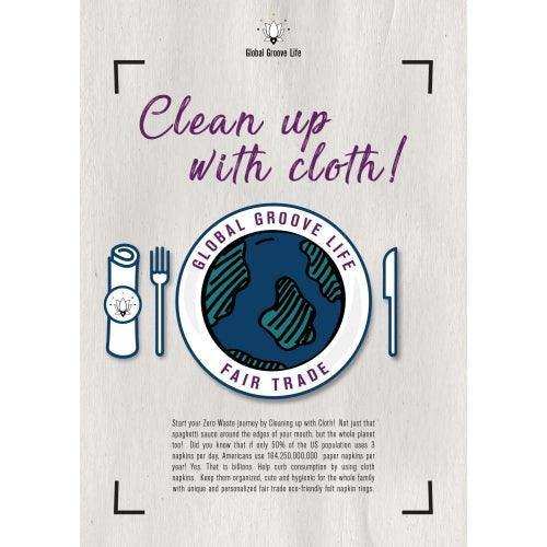 Hand Felted Christmas Napkin Rings, Set of Four - Global Groove (T) - Global Groove - Flyclothing LLC