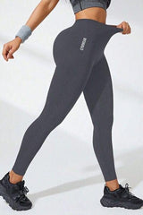 High Waist Active Leggings - Trendsi