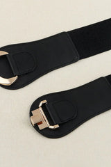 Alloy Buckle Elastic Belt - Trendsi - Flyclothing LLC